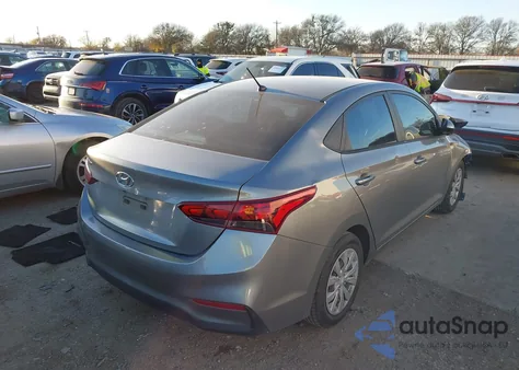 2022 Hyundai Accent Se from USA, damaged, VIN 3KPC24A6XNE155476